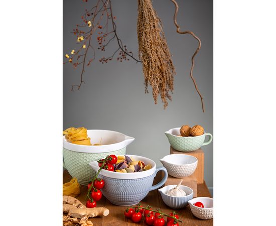 Кувшин для смешивания Marshmallow, 1 л, серо-голубой, Liberty Jones, фото , изображение 3