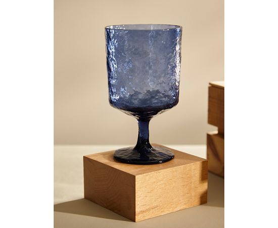 Набор бокалов для вина Arctic, 280 мл, синий, 4 шт., Liberty Jones, фото , изображение 5