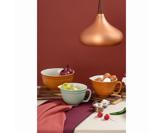 Миска Soft Ripples, 3 л, красная, Liberty Jones, фото , изображение 2