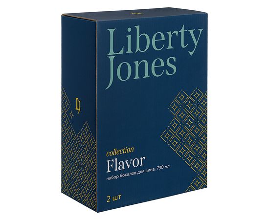 Набор бокалов для вина Flavor, 730 мл, 2 шт., Liberty Jones, фото , изображение 3