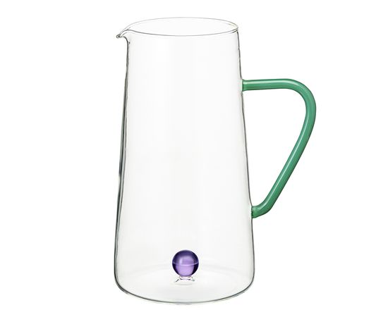 Кувшин Orb, 1,25 л, зеленый/фиолетовый, Liberty Jones, фото 