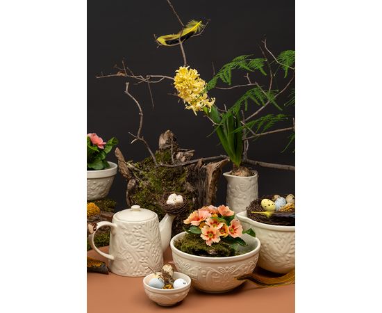 Миска для смешивания Birds of Paradise, 1,5 л, кремовая, Liberty Jones, фото , изображение 3