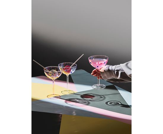 Креманка Pom-pon, 225 мл, прозрачная/синяя, Liberty Jones, фото , изображение 6