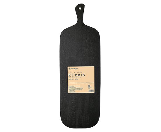 Доска сервировочная Rubris, 23х70 см, черная, Liberty Jones, фото , изображение 15