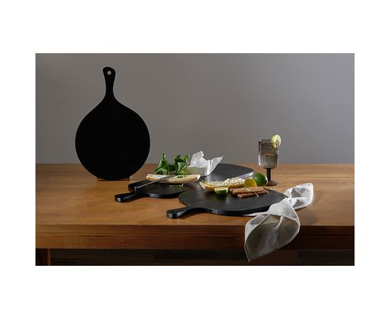 Доска сервировочная Rubris, 23х70 см, черная, Liberty Jones, фото , изображение 13