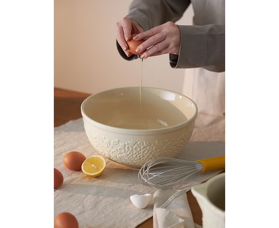 Миска для смешивания Birds of Paradise, 4,2 л, кремовая, Liberty Jones, фото , изображение 7