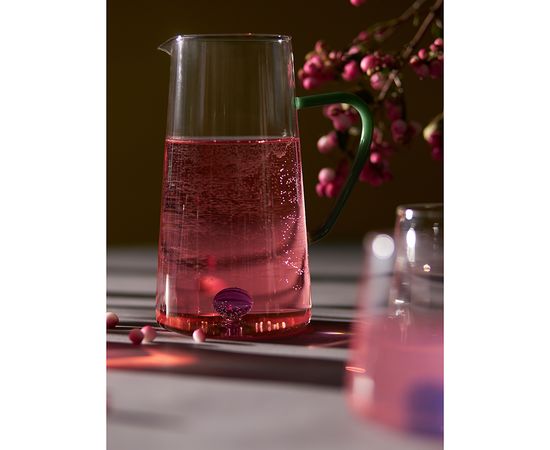 Кувшин Orb, 1,25 л, зеленый/фиолетовый, Liberty Jones, фото , изображение 5