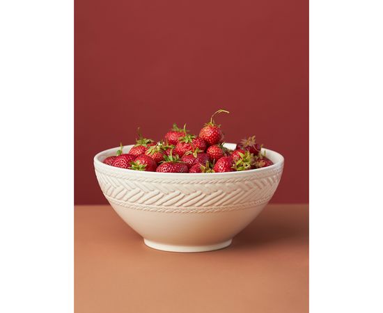 Миска Country Mill, 3,2 л, светло-бежевая, Liberty Jones, фото , изображение 3