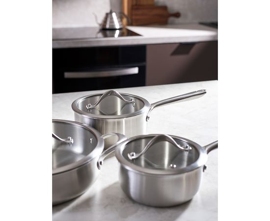 Ковш с крышкой 3Ply Etalon, d 16 см, 1,4 л, Liberty Jones, фото , изображение 6