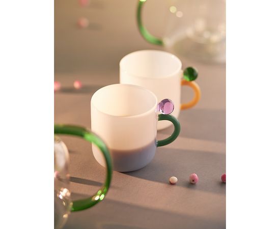 Кружка Orb, 345 мл, янтарная/зеленая, Liberty Jones, фото , изображение 2