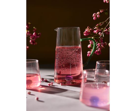 Кувшин Orb, 1,25 л, зеленый/фиолетовый, Liberty Jones, фото , изображение 6