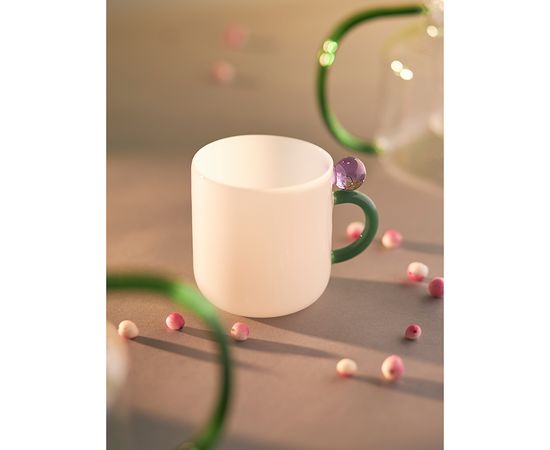 Кружка Orb, 345 мл, зеленая/фиолетовая, Liberty Jones, фото , изображение 4