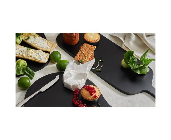 Доска сервировочная Rubris, 23х70 см, черная, Liberty Jones, фото , изображение 8