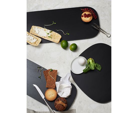 Доска сервировочная Rubris, 35х48 см, черная, Liberty Jones, фото , изображение 3