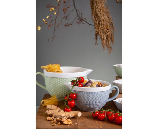 Кувшин для смешивания Marshmallow, 1 л, серо-голубой, Liberty Jones, фото , изображение 2