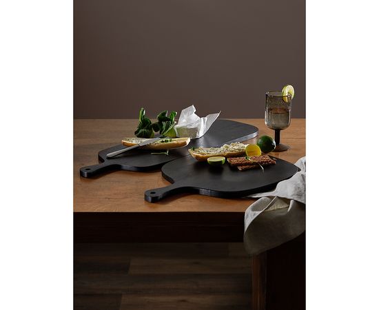 Доска сервировочная Rubris, 35х48 см, черная, Liberty Jones, фото , изображение 10