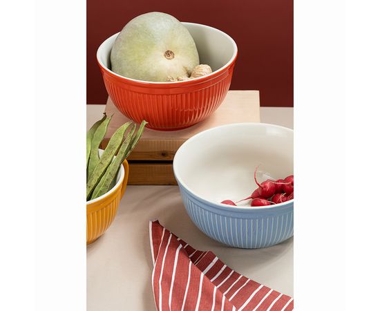 Миска Soft Ripples, 3,9 л, красная, Liberty Jones, фото , изображение 3