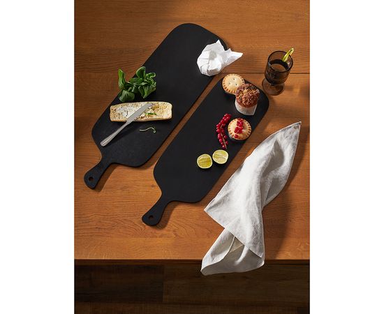 Доска сервировочная Rubris, 23х70 см, черная, Liberty Jones, фото , изображение 9