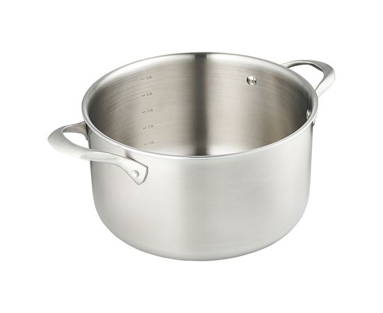 Кастрюля с крышкой 3Ply Etalon, d 24 см, 6 л, Liberty Jones, фото , изображение 8