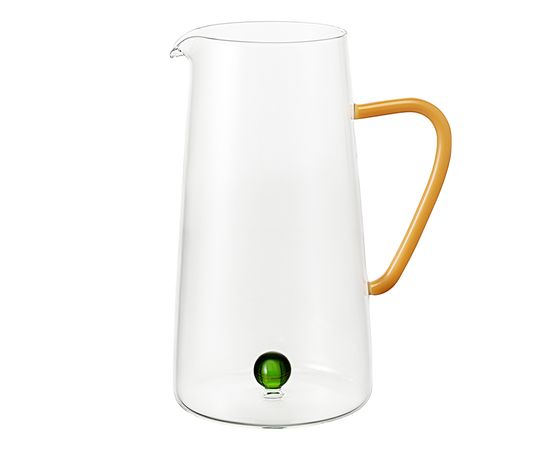 Кувшин Orb, 1,25 л, желтый/зеленый, Liberty Jones, фото 