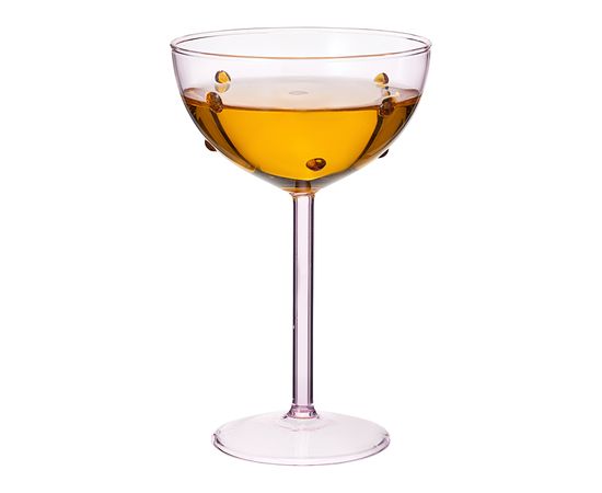 Креманка Pom-pon, 225 мл, розовая/янтарная, Liberty Jones, фото , изображение 9