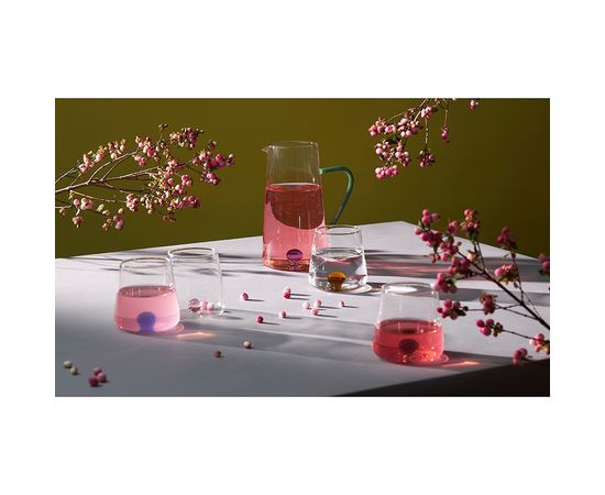 Кувшин Orb, 1,25 л, зеленый/фиолетовый, Liberty Jones, фото , изображение 2