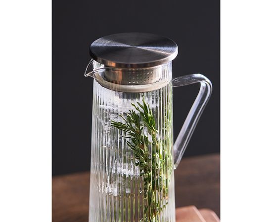 Кувшин с крышкой Soft Ripples, 1,2 л, Liberty Jones, фото , изображение 3