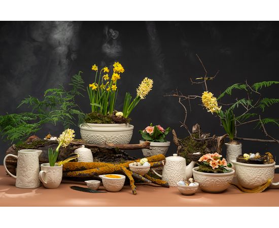 Миска для смешивания Birds of Paradise, 1,5 л, кремовая, Liberty Jones, фото , изображение 2