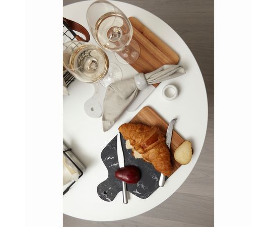 Доска сервировочная Marm, 21,5х33,5 см, черный мрамор/акация, Liberty Jones, фото , изображение 3