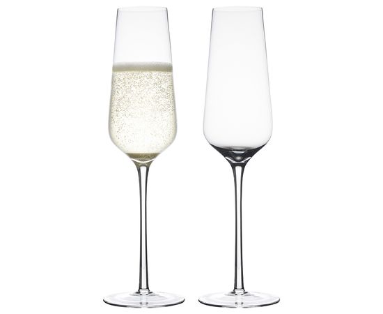 Набор бокалов для шампанского Flavor, 370 мл, 2 шт., Liberty Jones, фото 