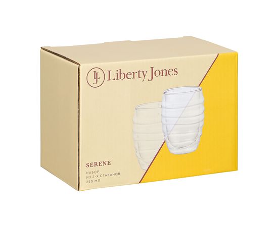 Набор из 2-х стаканов Serene, 250 мл, Liberty Jones, фото , изображение 9
