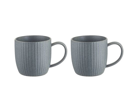 Набор кружек Soft Ripples, 350 мл, серые, 2 шт., Liberty Jones, фото 