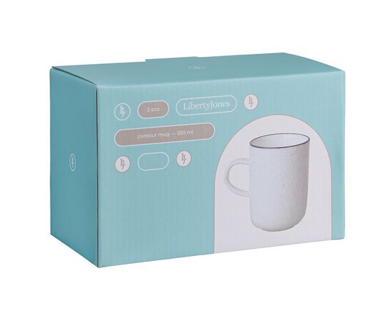Набор кружек Contour, 350 мл, 2 шт., Liberty Jones, фото , изображение 8