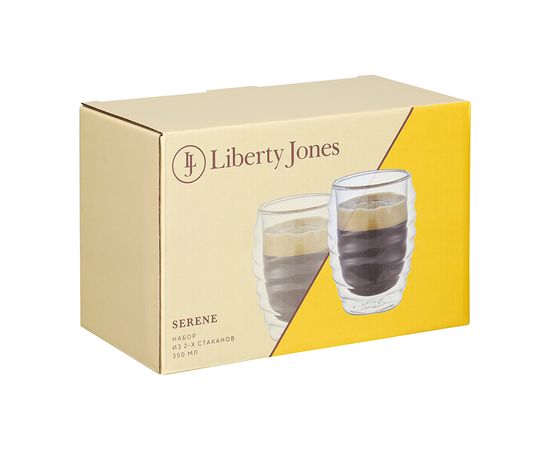 Набор из 2-х стаканов Serene, 350 мл, Liberty Jones, фото , изображение 9