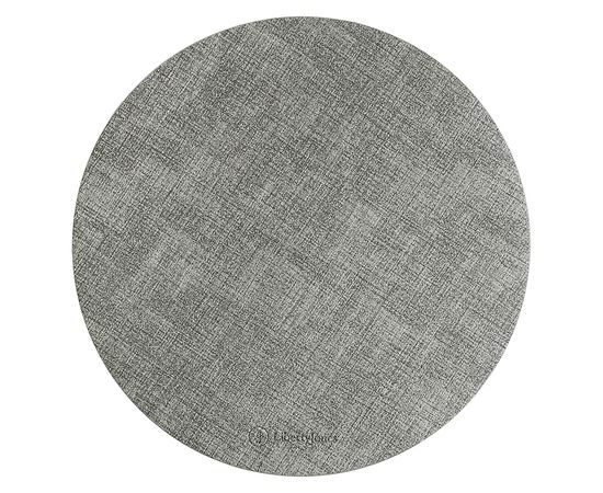 Набор из 2-х сервировочных салфеток Leanera, d 35 см, серые, Liberty Jones, фото , изображение 2