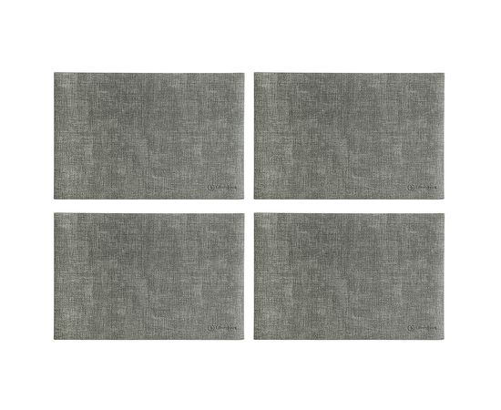 Набор из 4-х сервировочных салфеток Leanera, 30х45 см, серые, Liberty Jones, фото 
