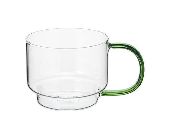 Набор кружек Orb, 400 мл, прозрачные/зеленые, 2 шт., Liberty Jones, фото , изображение 7