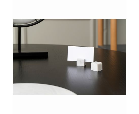 Набор держателей для именных карт Marm, белый мрамор, 2 шт., Liberty Jones, фото , изображение 6