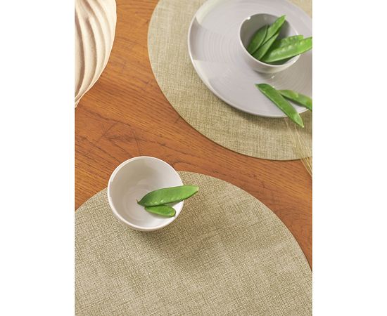 Набор из 4-х сервировочных салфеток Leanera, d 35 см, мятные, Liberty Jones, фото , изображение 8