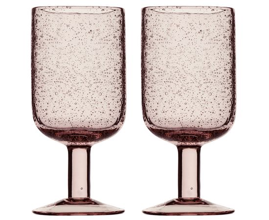 Набор бокалов для вина Flowi, 410 мл, розовые, 2 шт., Liberty Jones, фото , изображение 9