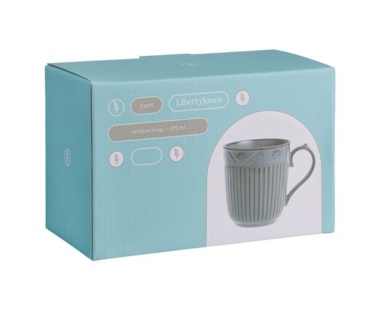 Набор кружек Antique, 375 мл, 2 шт., Liberty Jones, фото , изображение 14