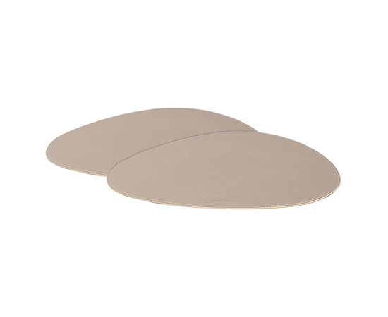 Набор из 4-х двухсторонних сервировочных салфеток Drop, 33х41 см, зеленый/бежевый, Liberty Jones, фото , изображение 6