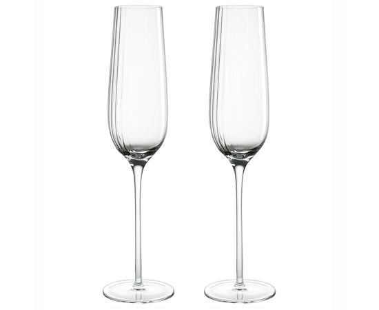 Набор бокалов для шампанского Alice в подарочной упаковке, 200 мл, 2 шт., Liberty Jones, фото 