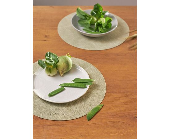 Набор из 2-х сервировочных салфеток Leanera, d 35 см, мятные, Liberty Jones, фото , изображение 5
