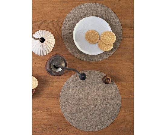 Набор из 4-х сервировочных салфеток Leanera, d 35 см, песочные, Liberty Jones, фото , изображение 6