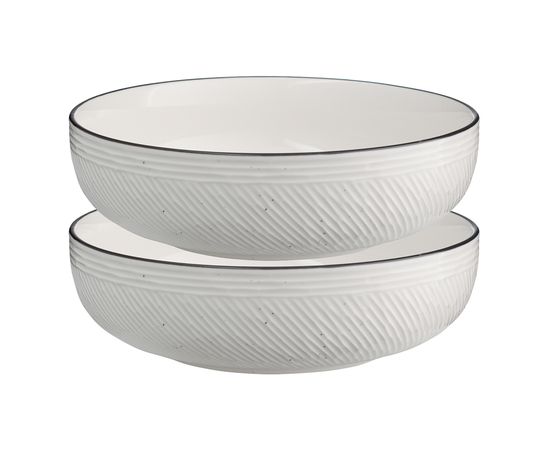 Набор глубоких тарелок Contour, 800 мл, 2 шт., Liberty Jones, фото 