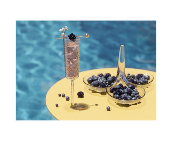 Набор бокалов для шампанского Arctic, 180 мл, прозрачный, 4 шт., Liberty Jones, фото , изображение 8