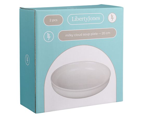 Набор глубоких тарелок Milky Cloud, d 20 см, 2 шт., Liberty Jones, фото , изображение 7