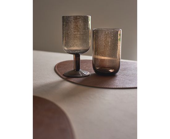 Набор из 2-х двухсторонних сервировочных салфеток Drop, 33х41 см, синий/коричневый, Liberty Jones, фото , изображение 4