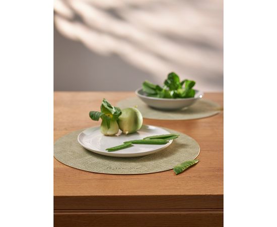 Набор из 4-х сервировочных салфеток Leanera, d 35 см, мятные, Liberty Jones, фото , изображение 4